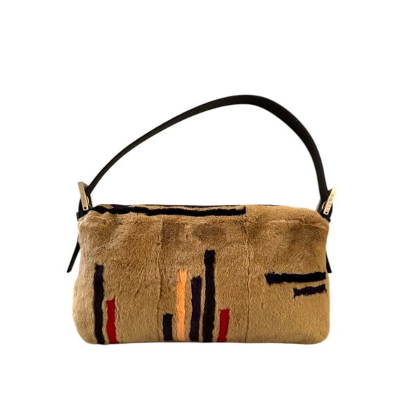 multicolour rabbit baguette fendi handbag - Picture 2 of 9